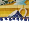Cojín original decorativo mostaza platos - Imagen 4