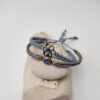 pulsera flor azul - Imagen 2