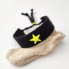 Pulsera negra estrella flúor