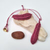 Pulsera pluma malva - Imagen 2
