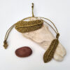 Pulsera pluma dorada - Imagen 5