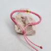Pulsera cruz rosa - Imagen 2