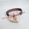 Pulsera espiga gris y naranja - Imagen 2