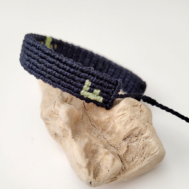 Pulsera cruz nudos marino - Imagen 3