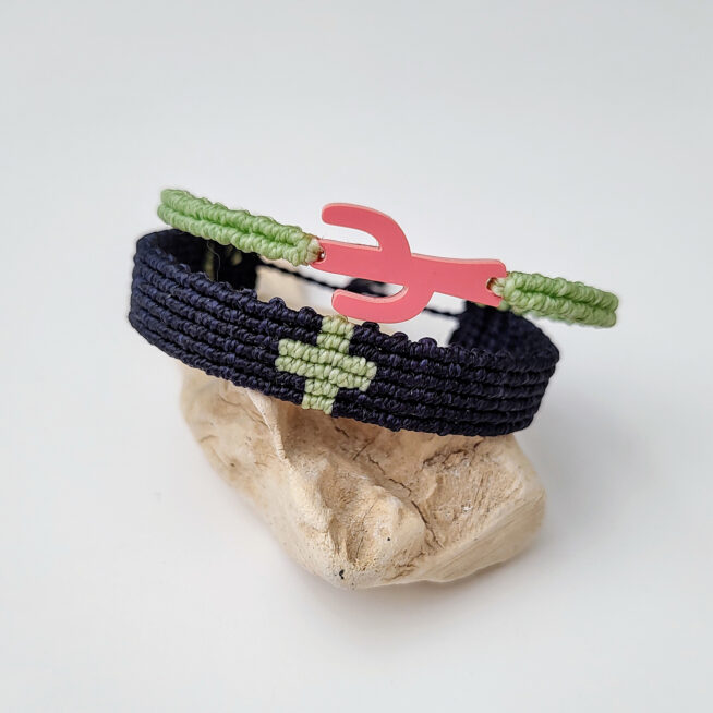 Pulsera cruz nudos marino - Imagen 5